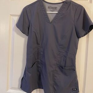 Grey's Anatomy Gray Scrub Top